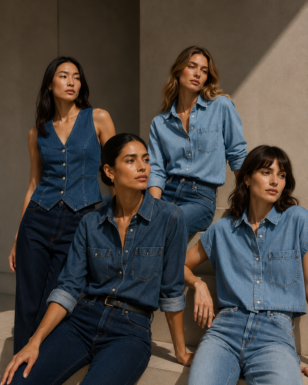 Women Denim Tops & Shirts