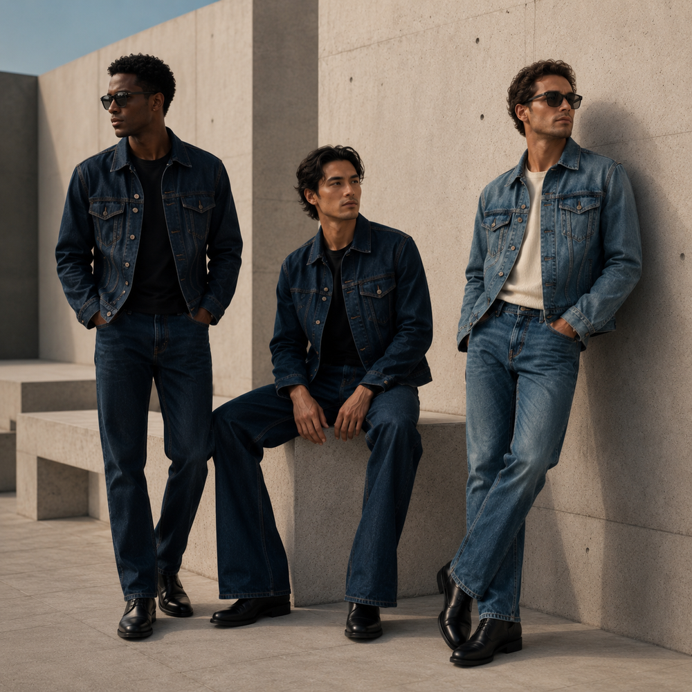 Men Denim Jackets & Outerwear