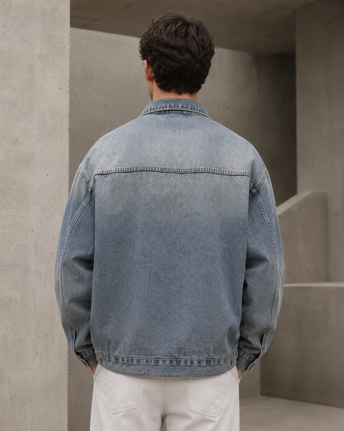 Men’s Loose Casual Denim Jacket