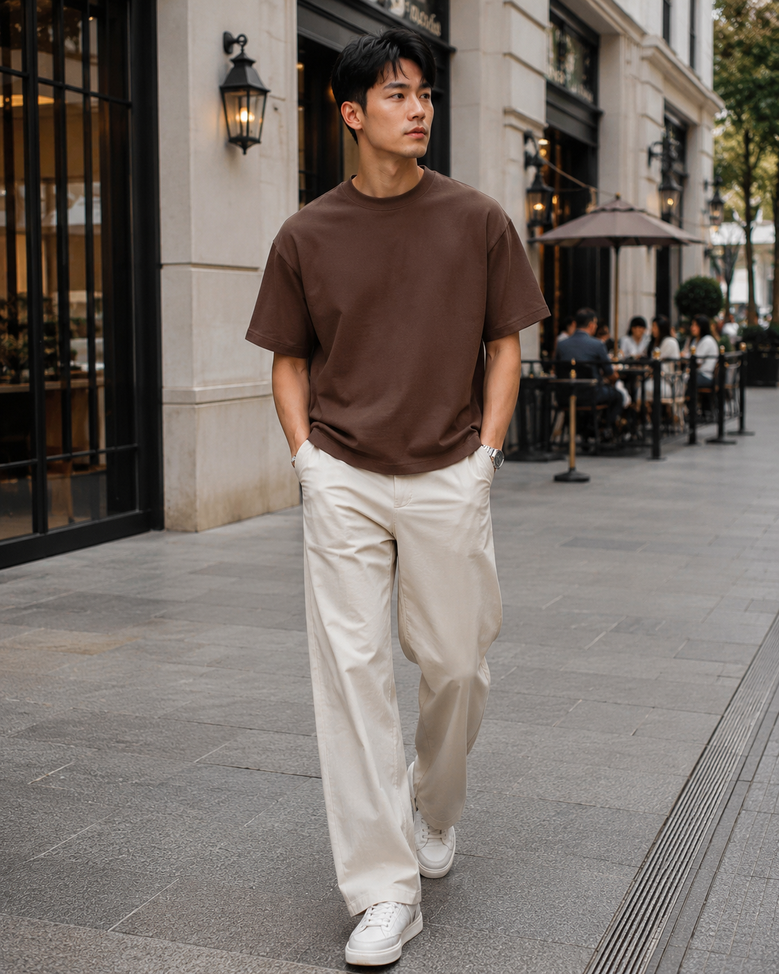 Men’s Boxy Drop-Shoulder T-Shirt