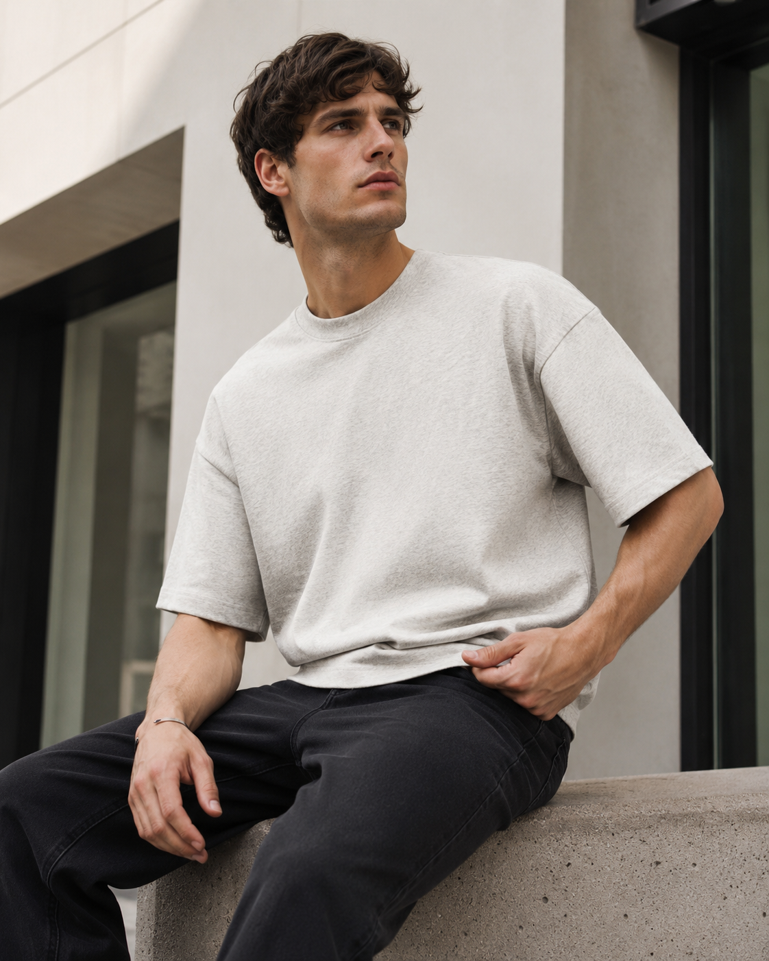 Men’s Boxy Drop-Shoulder T-Shirt