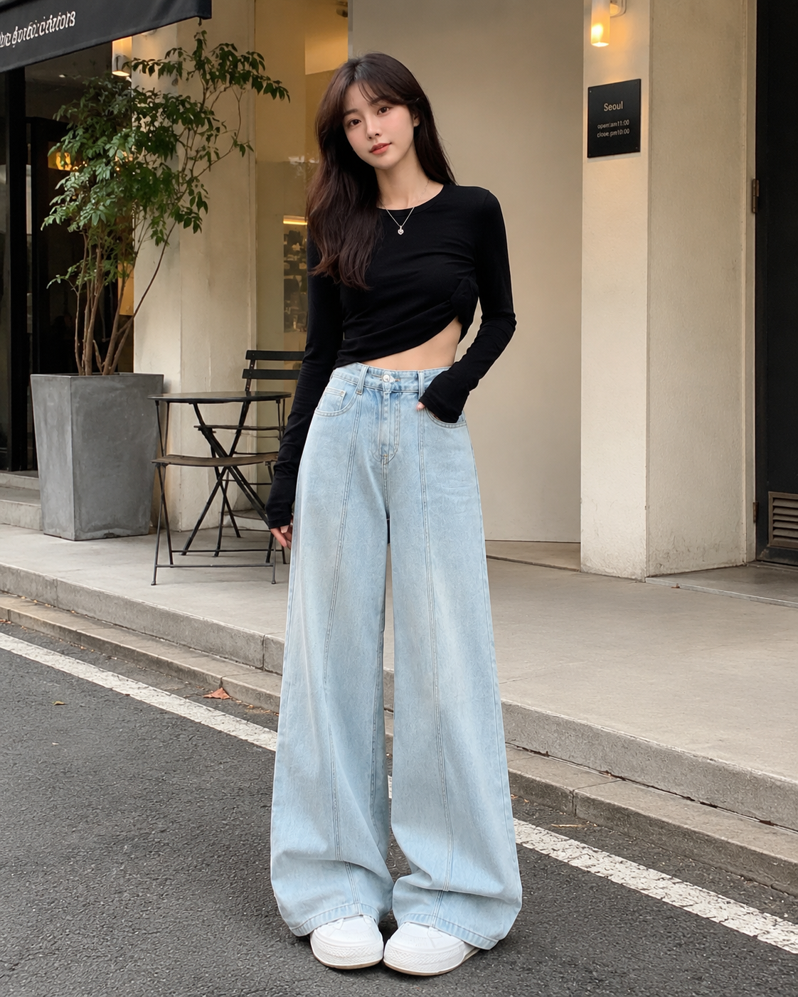 Women’s Relaxed Loose-Leg Denim