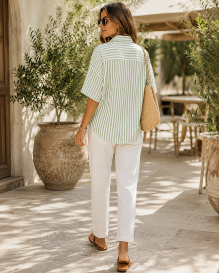Women’s Casual Stripped Shirt