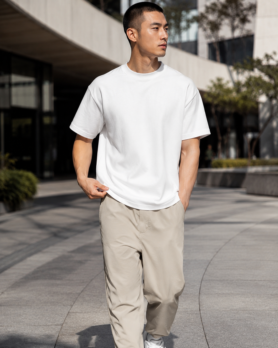 Men’s Boxy Drop-Shoulder T-Shirt