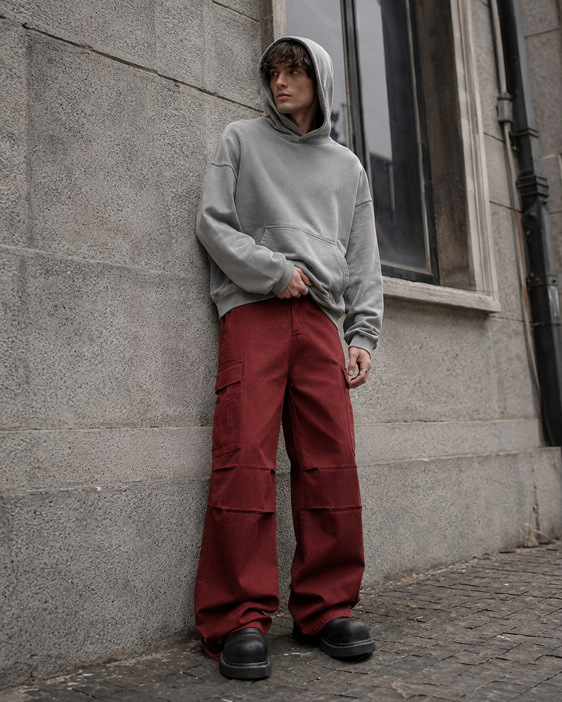 Men’s Loose Straight-Leg Denim