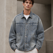 Men’s Loose Casual Denim Jacket