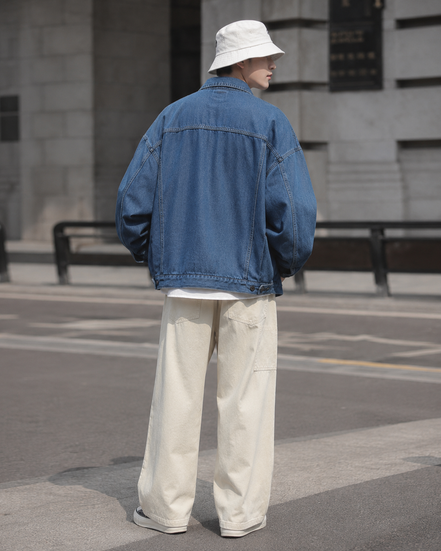 Men’s Retro Relaxed Denim Jacket