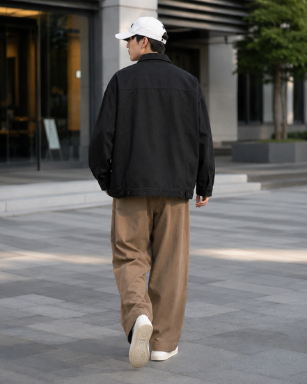 Men’s Retro Relaxed Denim Jacket