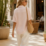 Women’s Casual Stripped Shirt