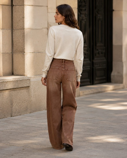 Women’s Straight Washed Denim