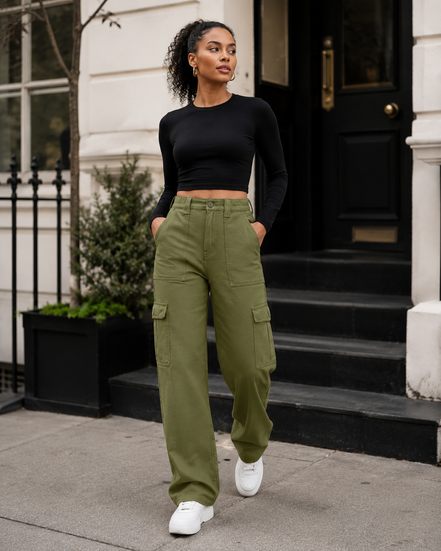 Women’s Loose Workwear Denim