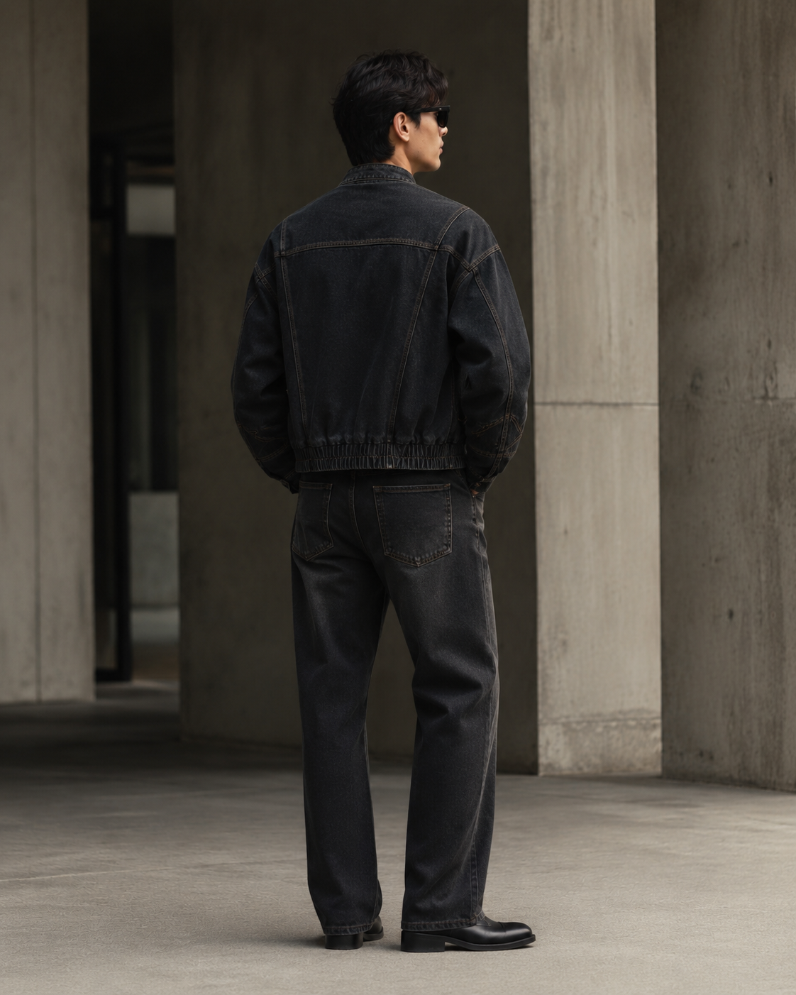 Men’s Multi-Pocket Denim Jacket