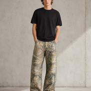 Men’s Fleece-Lined Woodland Denim