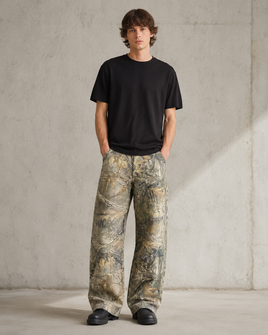 Men’s Fleece-Lined Woodland Denim