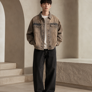 Men’s Loose Casual Denim Jacket