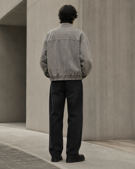 Men’s Multi-Pocket Denim Jacket