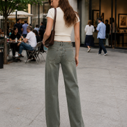 Women’s Straight Washed Denim