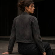 Women’s Deconstructed Street Denim Jacket