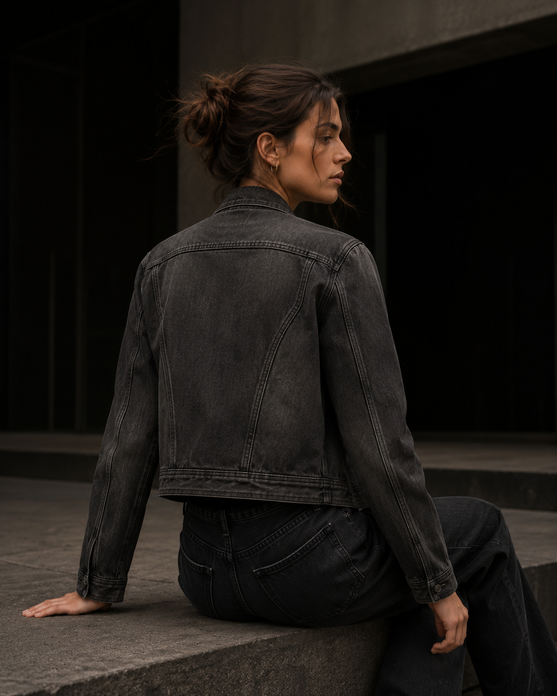 Women’s Deconstructed Street Denim Jacket