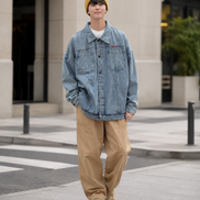 Men’s Retro Relaxed Denim Jacket