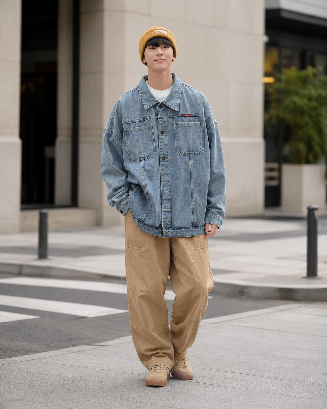 Men’s Retro Relaxed Denim Jacket