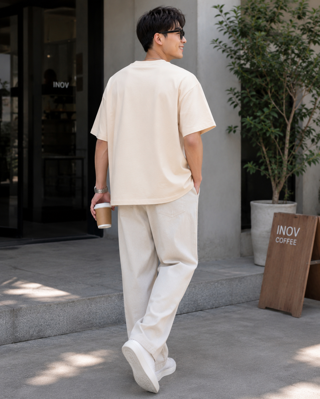 Men’s Boxy Drop-Shoulder T-Shirt