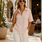 Women’s Casual Stripped Shirt