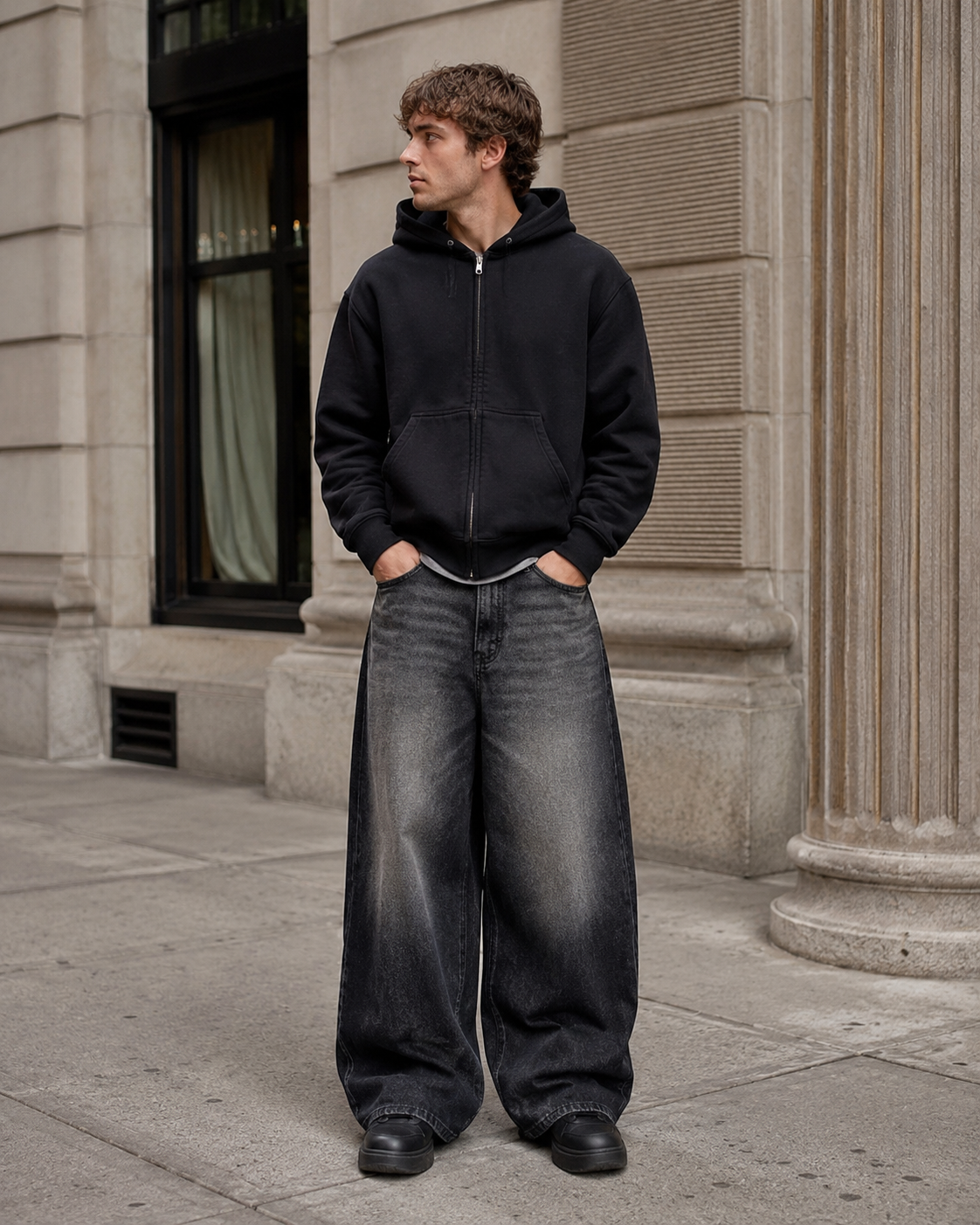 Men’s Vintage Washed Denim