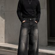 Men’s Washed Casual Denim
