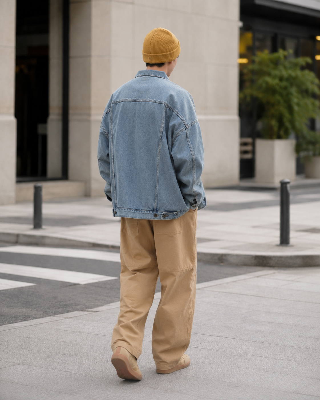 Men’s Retro Relaxed Denim Jacket