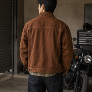 Men’s Retro Workwear Denim Jacket